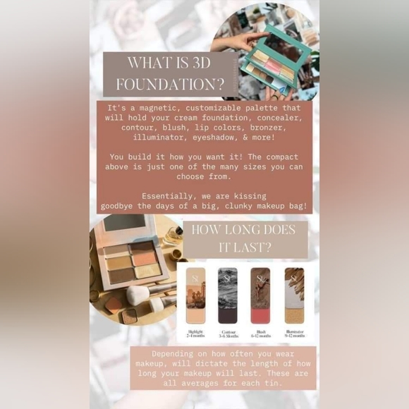 Seint Makeup Customized Seint Iiid Cream Makeup Palette Poshmark